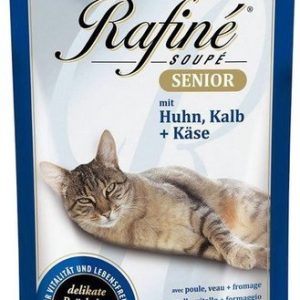 Animonda Rafine Rafiné Soupé Starsze Kurczak + Cielęcina + ser Saszetka - 1 zdjęcie