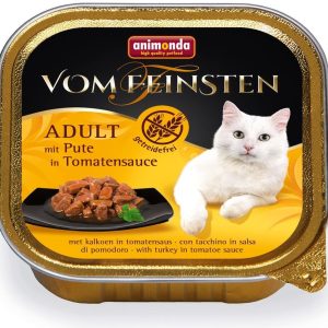 Animonda Vom Feinsten Adult NoGrain w sosie 6 x 100 g Kurczak w sosie marchewkowym - 1 zdjęcie