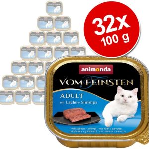 Animonda Vom Feinsten Adult łosoś z krewetkami 100g - 1 zdjęcie