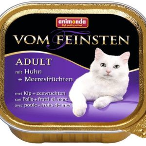 Animonda Vom Feinsten CAT Adult Kurczak z owocami morza 100g - 1 zdjęcie