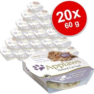 Applaws Cat Pot 10 X 60 G Delikatna Pierś Z Kurczaka Z Kaczką - 1 zdjęcie