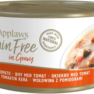 Applaws Grain Free Wołowina z pomidorami w sosie 70g - 1 zdjęcie