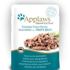 Applaws Saszetka Dla Kota Tuńczyk I Makrela W Galarecie 70 g DARMOWA DOSTAWA OD 95 ZŁ! - 1 zdjęcie