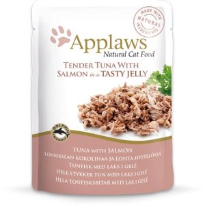 Applaws w galaretce filet z tuńczyka z łososiem 70g KAPP022_PAK12 - 1 zdjęcie