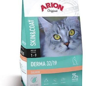 Arion Original Cat Derma 32/19 Salmon 2 kg - 1 zdjęcie