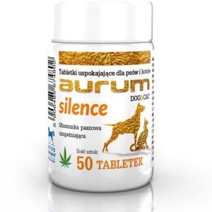 AURUM AURUM SILENCE Tabletki uspokajające dla psów i kotów 10944 - 1 zdjęcie