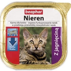 Beaphar Nieren Z jagnięciną dla kotów z niewydolnością nerek 100g 11023 - 1 zdjęcie