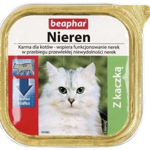 Beaphar Nieren Z kaczką dla kotów z niewydolnością nerek 100g 11024 - 1 zdjęcie
