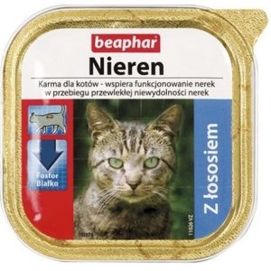 Beaphar Nieren Z łososiem dla kotów z niewydolnością nerek 100g 11026 - 1 zdjęcie