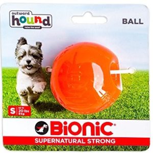 Bionic BIONIC ball Durable Fetch and chruniczewa Toy For Dogs Small Pomarańczowy - 1 zdjęcie