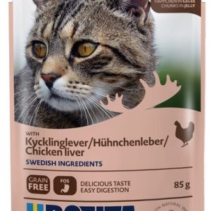 Bozita Cat Wątróbka kurczaka w galaretce saszetka 85g - 1 zdjęcie