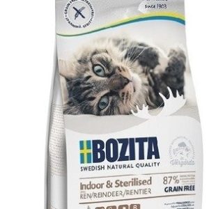 Bozita Indoor&Sterilised Grain free Reindeer 0,4 kg - 1 zdjęcie