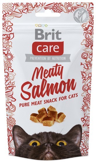 Brit Brit Care Cat Snack Meaty Salmon 50g - 1 zdjęcie