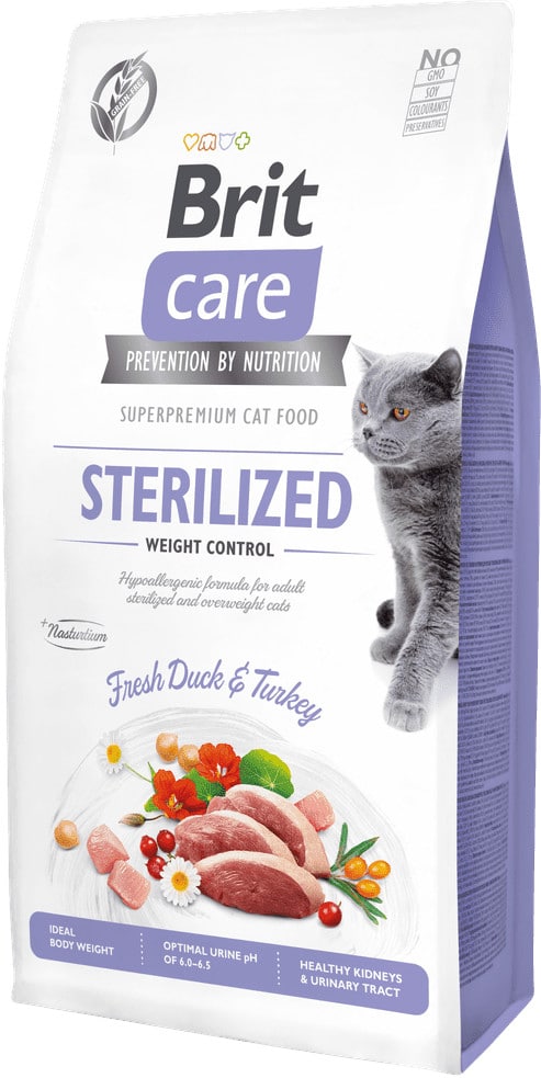 Brit Care Cat Grain Free Sterilized Weight Control 7 kg - 1 zdjęcie