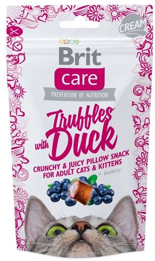 BRIT CARE cat SNACK TRUFFLES DUCK - 1 zdjęcie