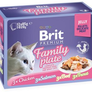 Brit POUCH JELLY FILLET FAMILY PLATE (12x85g) ZH_03245 - 1 zdjęcie
