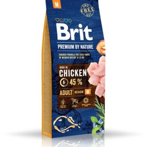 Brit Premium By Nature Adult M 8 kg - 1 zdjęcie