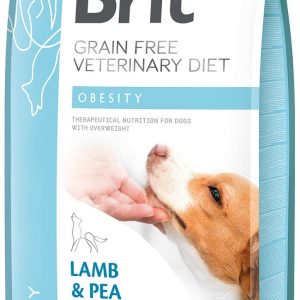 Brit VET Brit Veterinary Diet Obesity Lamb&Pea Sucha Karma dla psa op 12kg - 1 zdjęcie