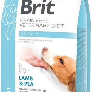 Brit VET Brit Veterinary Diet Obesity Lamb&Pea Sucha Karma dla psa op 2kg - 1 zdjęcie