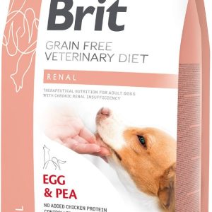 Brit VET Brit Veterinary Diet Renal Egg&Pea Sucha Karma dla psa op 2kg - 1 zdjęcie