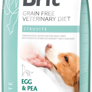 Brit VET Brit Veterinary Diet Struvite Egg&Pea Sucha Karma dla psa op 12kg - 1 zdjęcie