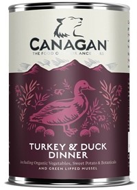 Canagan Turkey & Duck Dinner 400G  Puszka Dla Psa (Indyk I Kaczka) - 1 zdjęcie