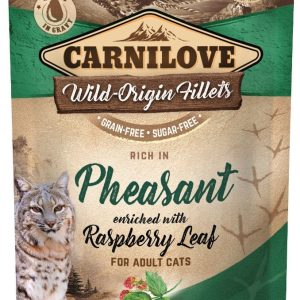 Carnilove Adult Pheasant&Raspberry Leaf Mokra Karma dla kota op 85g - 1 zdjęcie
