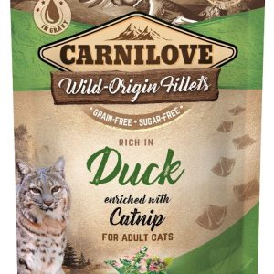 Carnilove Carnilove Adult Duck&Catnip Mokra Karma dla kota op 85g - 1 zdjęcie