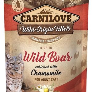 Carnilove Carnilove Cat Wild Boar & Chamomile Mokra karma z dziczyzną i rumiankiem 85g - 1 zdjęcie