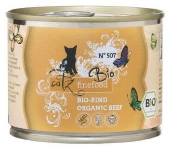 Catz Finefood Bio N.507 Wołowina puszka 200g MS_15964 - 1 zdjęcie Catz Finefood Bio N.507 Wołowina puszka 200g MS_15964 - 1 zdjęcie