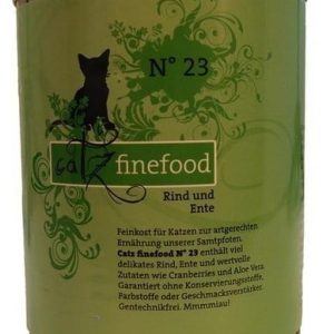 Catz Finefood N.23 Wołowina I Kaczka Puszka 800G - 1 zdjęcie