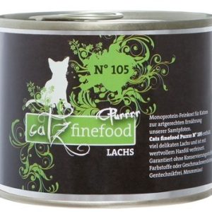Catz Finefood Purrrr N.105 Łosoś puszka 190g MS_14813 - 1 zdjęcie