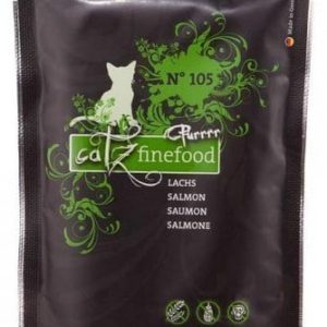 Catz Finefood Purrrr N.105 Łosoś Saszetka 85G - 1 zdjęcie