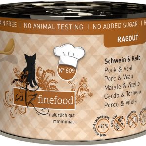 Catz Finefood Ragout N° 609 Wieprzowina i Cielęcina 180g - 1 zdjęcie