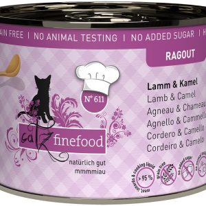Catz Finefood Ragout N° 611 Jagnięcina i Wielbłąd 180g - 1 zdjęcie