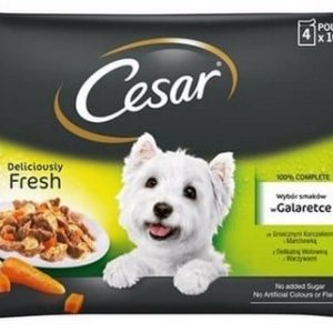 Cesar Mix smaków - galaretka 4x100g MS_14707 - 1 zdjęcie