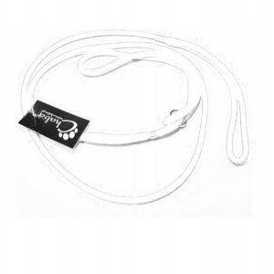 Chaba Smycz ringówka 2.5 mm Biała - 1 zdjęcie