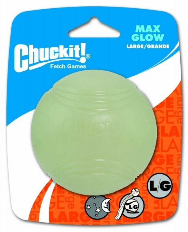 CHUCKIT MAX GLOW BALL 520020 - 6 zdjęcie