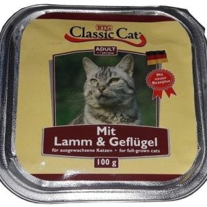 Classic Cat Classic Cat Adult Jagnięcina i drób tacka 100g - 1 zdjęcie