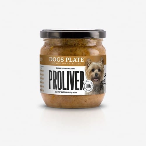 Dogs Plate PRO LIVER 360g dla psów z chorą wątrobą - 1 zdjęcie