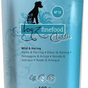 dogz finefood dogz finefood N° 12 Dziczyzna i Śledź 100g - 1 zdjęcie