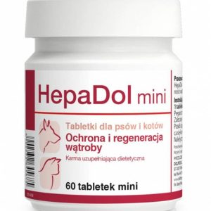 DOLFOS CANIS/CAT HEPADOL MINI 60 TABL. - 1 zdjęcie