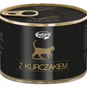 Dolina Noteci Natural Taste Dla Kotów Z Kurczakiem 185G - 1 zdjęcie