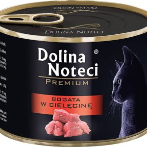 Dolina Noteci Premium Karma z cielęciną dla kota 185g - 1 zdjęcie