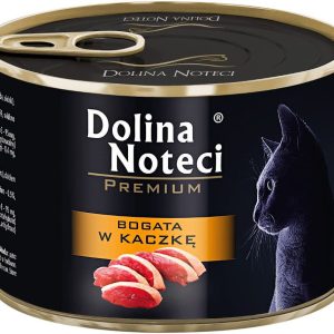 Dolina Noteci Premium Karma z kaczką dla kota 185g - 1 zdjęcie