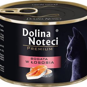 Dolina Noteci Premium Karma z łososiem dla kota 185g - 1 zdjęcie