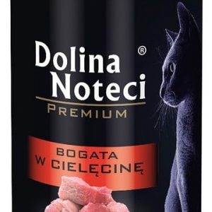 Dolina Noteci Premium Kot Bogata w cielęcinę puszka 400g - 1 zdjęcie