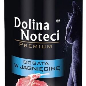 Dolina Noteci Premium Kot Bogata w jagnięcinę puszka 400g - 1 zdjęcie