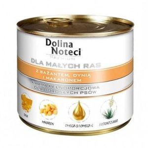 Dolina Noteci Premium Małe Rasy Z Bażantem Dynią I Makaronem 185g DARMOWA DOSTAWA OD 95 ZŁ! - 1 zdjęcie
