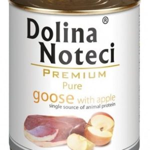 Dolina Noteci Premium Pies Pure Gęś I Jabłko Puszka 800G - 1 zdjęcie